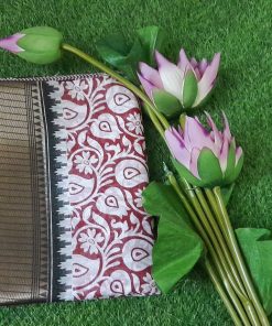 Semi Dolla Silk Saree with Rich Border